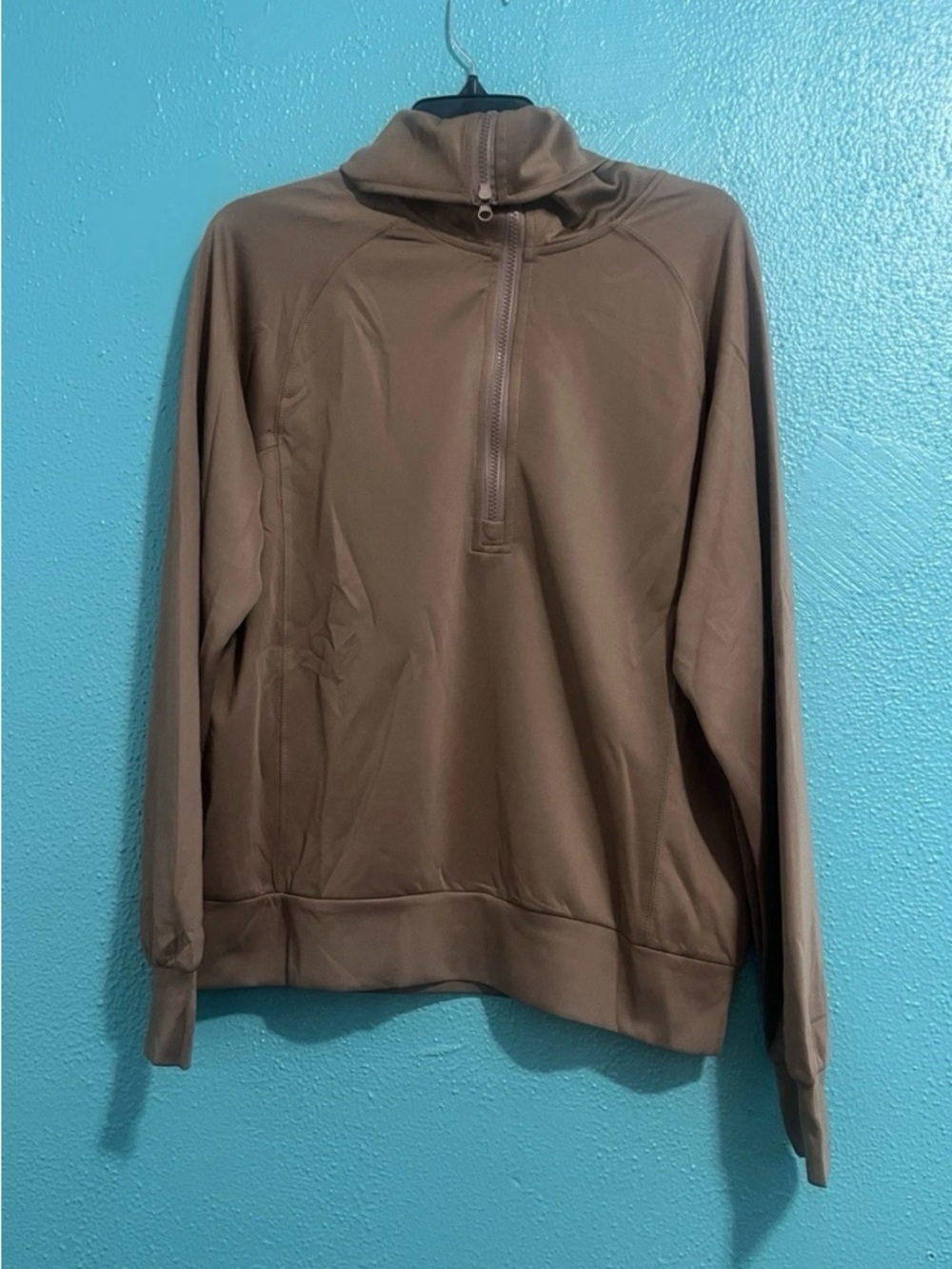 Unisex brown sweatshirt, size L